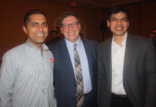 Atul Verma, Joe Cimperman and Suyog Bapat